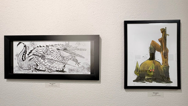 Leo Matsuda - Gator Samurai - Original Artwork - Warriors And Demons Solo Exhibition