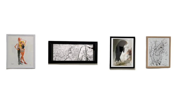 Leo Matsuda - Wanted Dead Or Alive - Original Artwork - Warriors And Demons Solo Exhibition