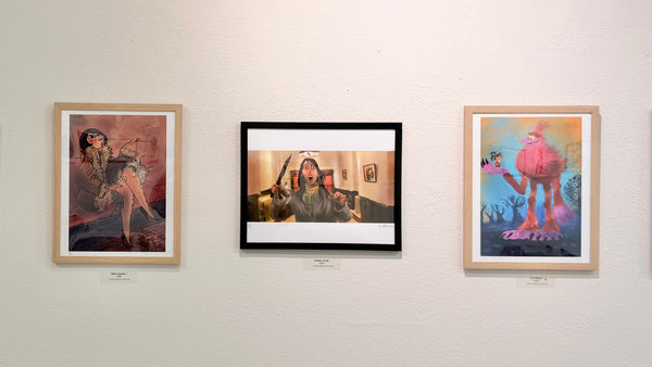 Leo Matsuda - Mademoiselle 1 Original Artwork - Warriors And Demons Solo Exhibition