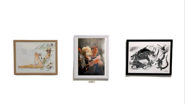Leo Matsuda - Pris & J.F. Sebastian - Original Artwork - Warriors And Demons Solo Exhibition