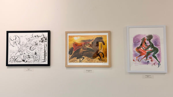 Leo Matsuda - Medieval War Horse - Original Artwork - Warriors And Demons Solo Exhibition