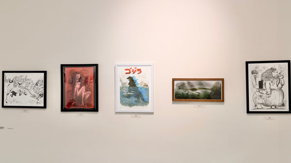 Leo Matsuda - Monkey And Pig - Original Artwork - Warriors And Demons Solo Exhibition