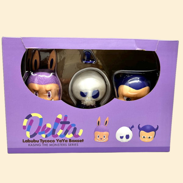 Kasing Lung - Delta Labubu, Tycoco, & Yaya Soft Vinyl Toy Box Set 2021 | Consignment