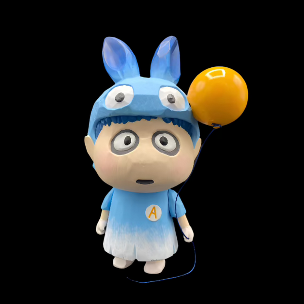 B. WIng - A Boy Shall We Fly? ( Light Blue ) | Soft Vinyl Toy