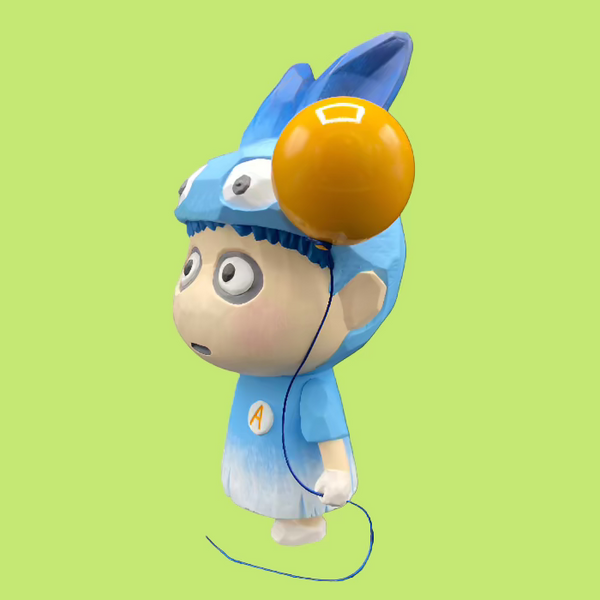 B. WIng - A Boy Shall We Fly? ( Light Blue ) | Soft Vinyl Toy