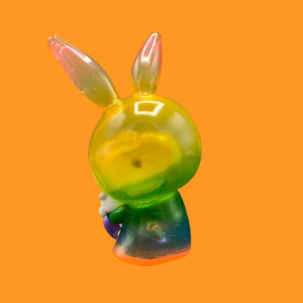 Sitting A Boy (Coral) Soft Vinyl Toy - B. Wing