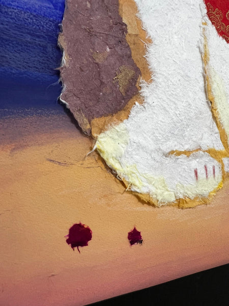 Keika Yamaguchi - Service Berry - Original Art - Maneki Neko Exhibition