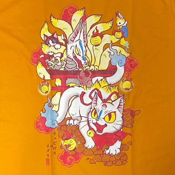 Konatsu - Negora vs Kubiros Shirt (Gold)