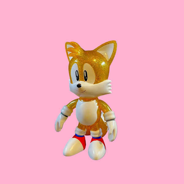 Tails Yellow Clear Lame - SofVips- Soft vinyl toy