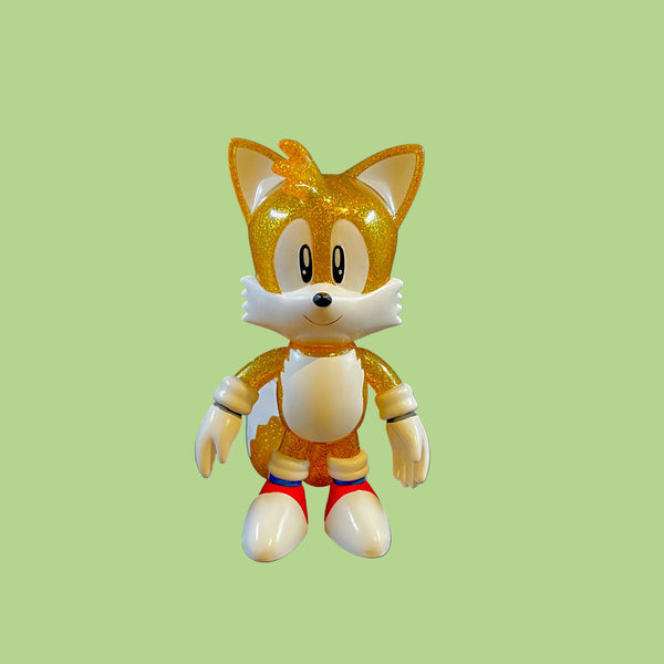 Tails Yellow Clear Lame - SofVips- Soft vinyl toy
