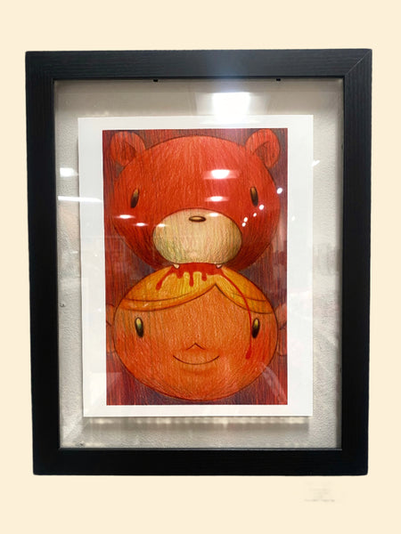 Eduardo Vieira - Friendly Bite - Original Artwork - Gloomy Bear Exhibition