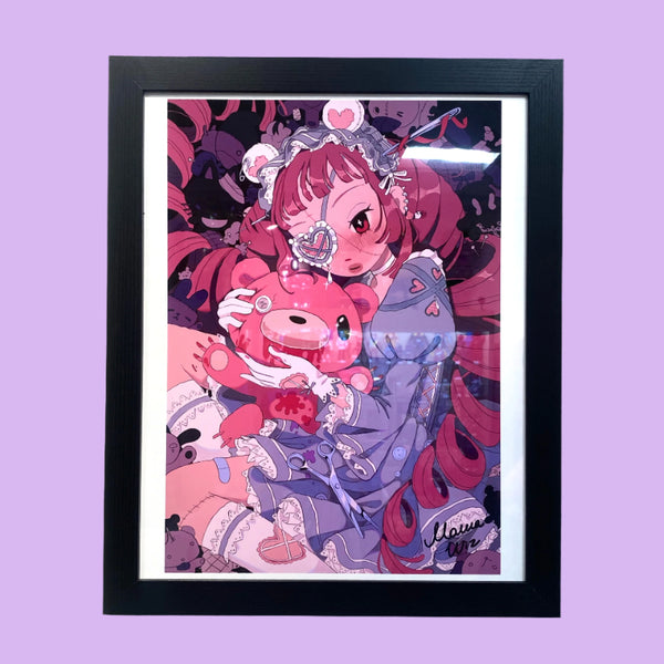 MawaWiz - Dear - Poster Print Artwork | Gloomy Bear Exhibition