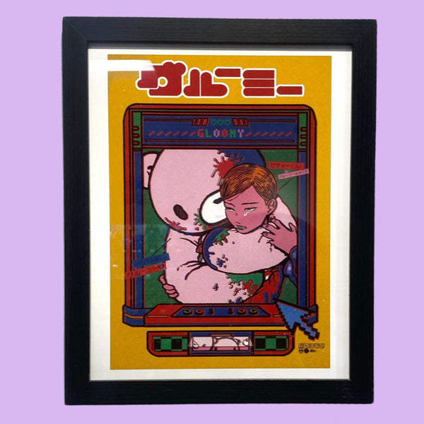 Chiaki Harada - Itazura Guma no Gloomy - Framed Artwork - Gloomy Bear Exhibition