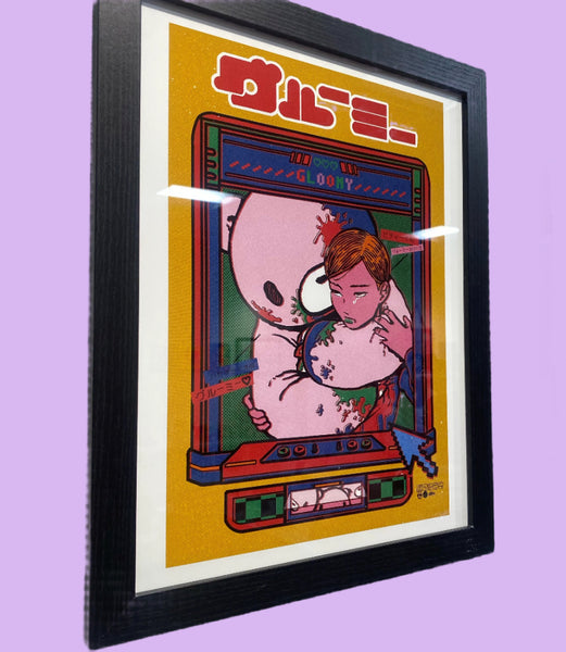 Chiaki Harada - Itazura Guma no Gloomy - Framed Artwork - Gloomy Bear Exhibition