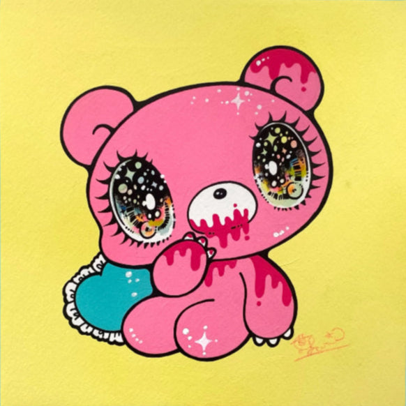 Yurie Sekiya - Gloomy ♡ Sparkle 1 - Original Artwork -Gloomy Bear Exhibition