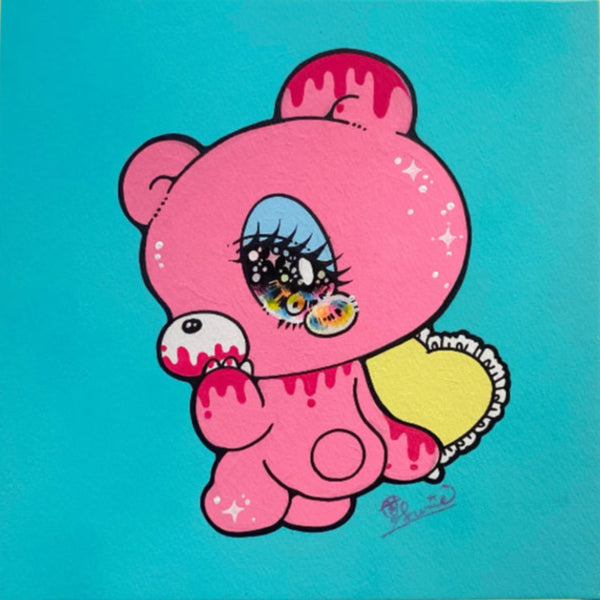 Yurie Sekiya - Gloomy ♡ Sparkle 2 - Original Artwork -Gloomy Bear Exhibition