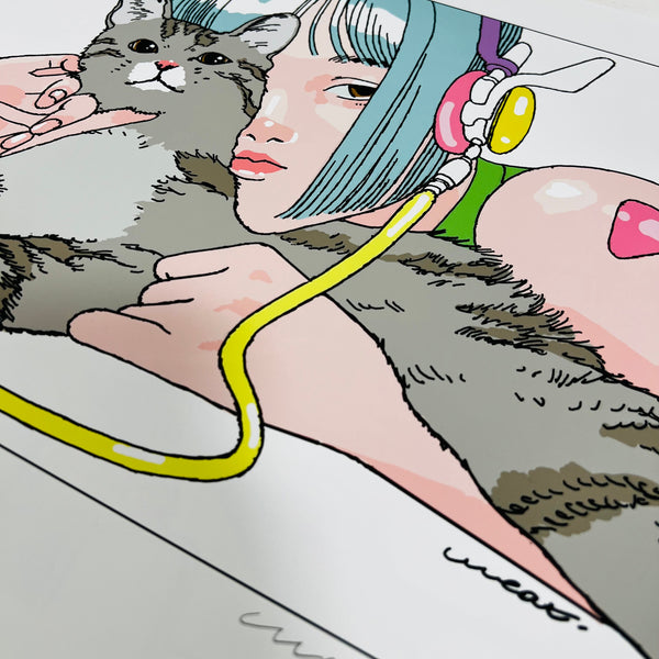 Luca Tieri - LILY Art Print- No Frame - Lily in LA Exhibition