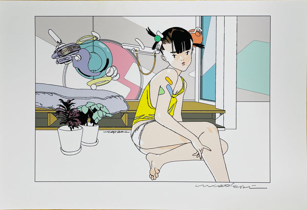 Luca Tieri - Mirai Chan Art Print- No Frame - Lily in LA Exhibition