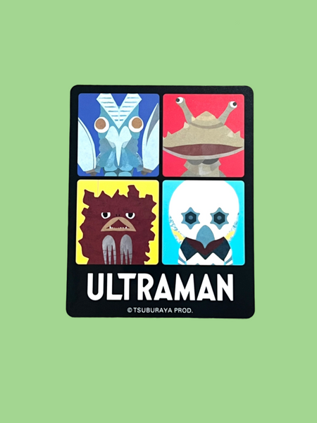 Character Vinyl Sticker - Ultraman & Kaiju
