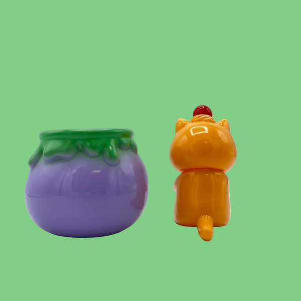 Refreshment Toy - Tsubo Chan & Chibi Neko | Soft Vinyl Toy