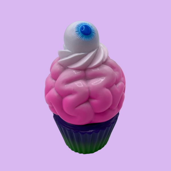 Refreshment Toy - Brain Cupcake | Soft Vinyl Toy