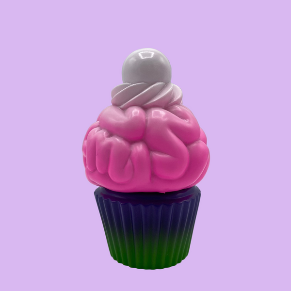 Refreshment Toy - Brain Cupcake | Soft Vinyl Toy
