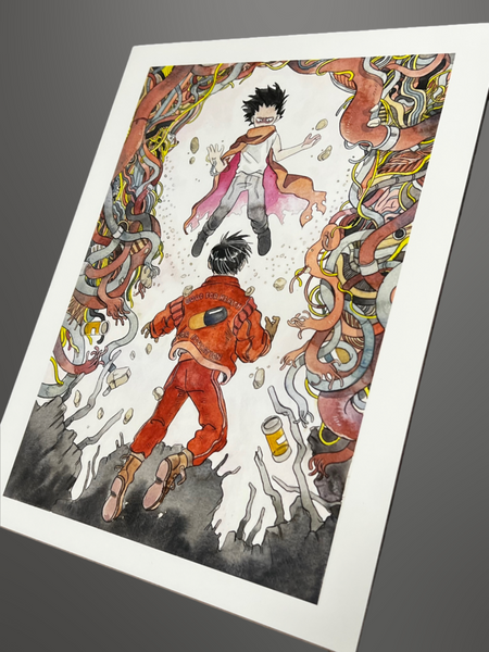 Natalia Miramontes - Fragments Art Print - Neo Tokyo: Akira Show