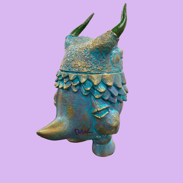 DAN Kaiju x Touma - Custom Pogola  |  Soft Vinyl Toy