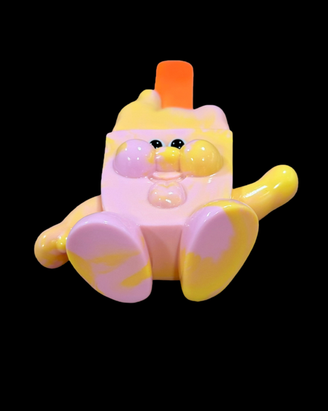 Refreshment Toy - Ice Pop Marble Pink | Soft Vinyl Toy