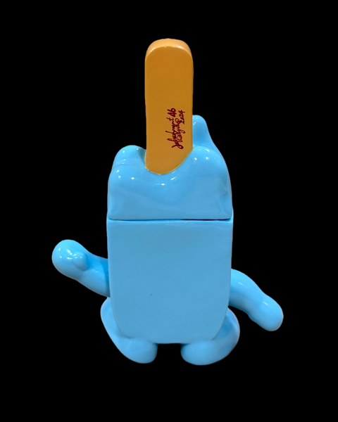 Refreshment Toy - Ice Pop Blue | Soft Vinyl Toy