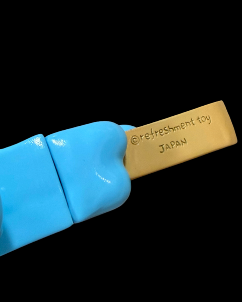 Refreshment Toy - Ice Pop Blue | Soft Vinyl Toy