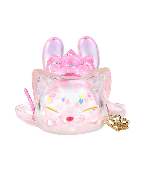 Konatsu - Sleeping Negora Falling Sakura | Soft Vinyl Toy