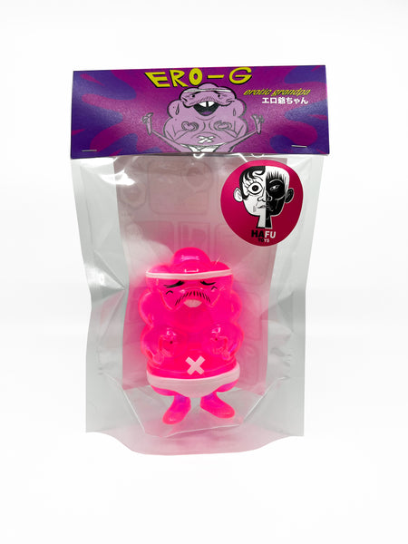 Hafu Toys - Erotic Grandpa - Ero-G (Electric Flamingo Color) by Chris Mitchell