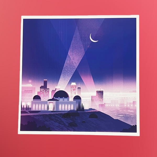 Junyi Wu- City Lights Art Print - Kayokyoku: Citypop Art Show