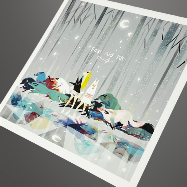 Keiko Murayama - First Aid Kit - Wolf Print- Album Cover Show