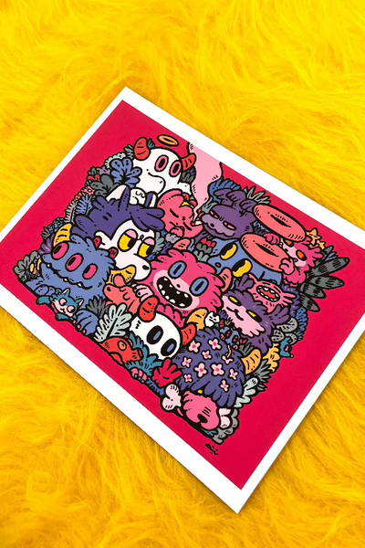 Kiriko Arai - Monster - Art Print - Kiriko Solo Exhibition