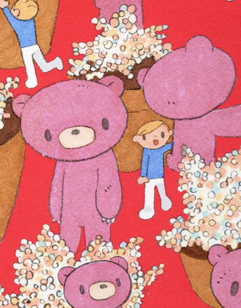 Natalia Parakid - Meetup - Original Artwork - Gloomy Bear Exhibition