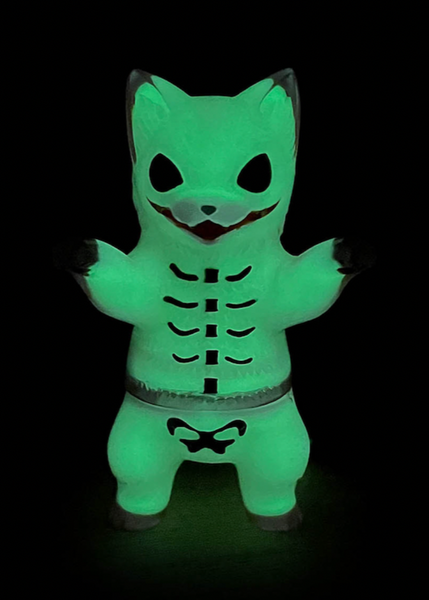 Konatsu - Negora Neon Green Halloween GID | Soft Vinyl Toy -  Consignment