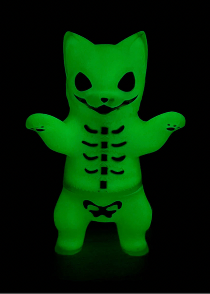 Konatsu - Negora Neon Purple Halloween GID | Soft Vinyl Toy -  Consignment