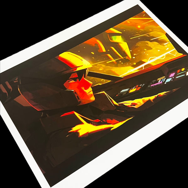Samuel Youn - Focus - Print Art - Super Mecha Art Show