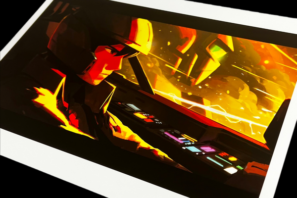 Samuel Youn - Focus - Print Art - Super Mecha Art Show