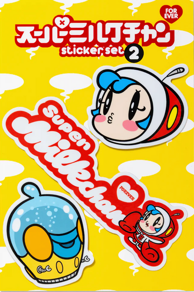 Hideyuki Tanaka - Super Milk-Chan Sticker Set