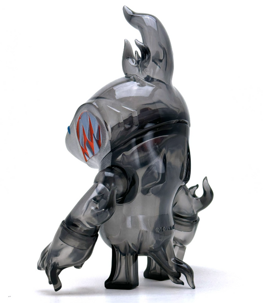 Touma - RAGING SHARK 21th Color (Klares Schwarz) - Soft Vinyl Toy - Touma & Mao Exhibition