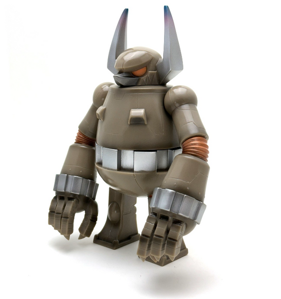 Touma - RETRO ROBOT BROWN - Soft Vinyl Toy