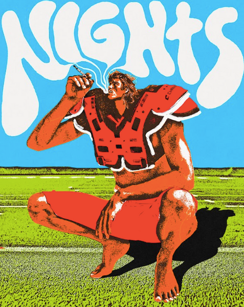 Cristian Mera - "Nights" Framed Print | Crimson Shadows: Italian Horror Art Exhibition