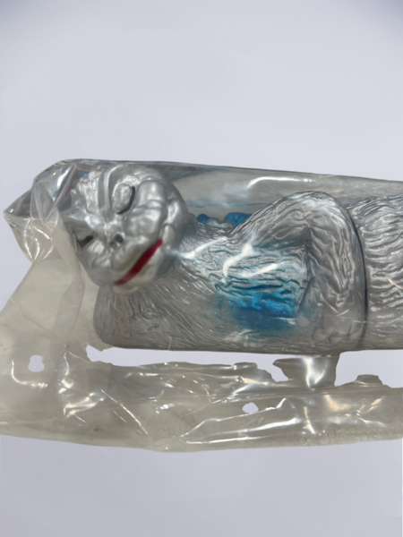 Sleeping Godzilla Vinyl Wars Silver - Medicom Toy - Soft Vinyl Toy