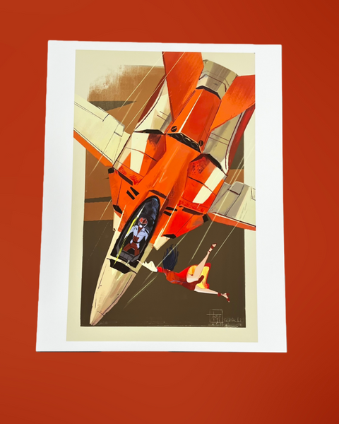 Sophie Li - Macross Art Print - Super Mecha Art Show