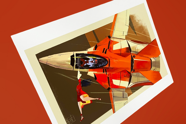 Sophie Li - Macross Art Print - Super Mecha Art Show