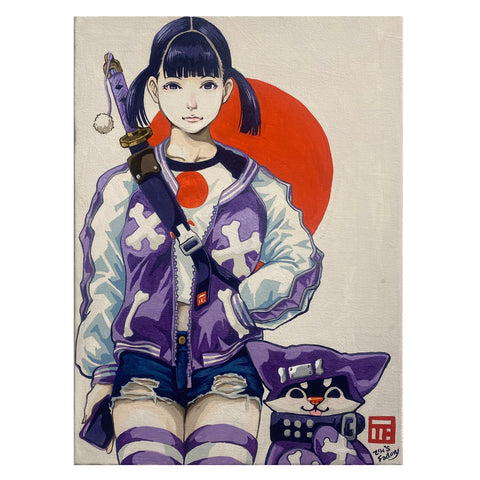 Terry's Factory - Japanese Girl with Handzo (Team Sofuvi Soul Group Show)