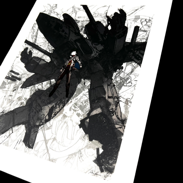 Tobias Kwan- Valkyrie Art Print - Super Mecha Art Show